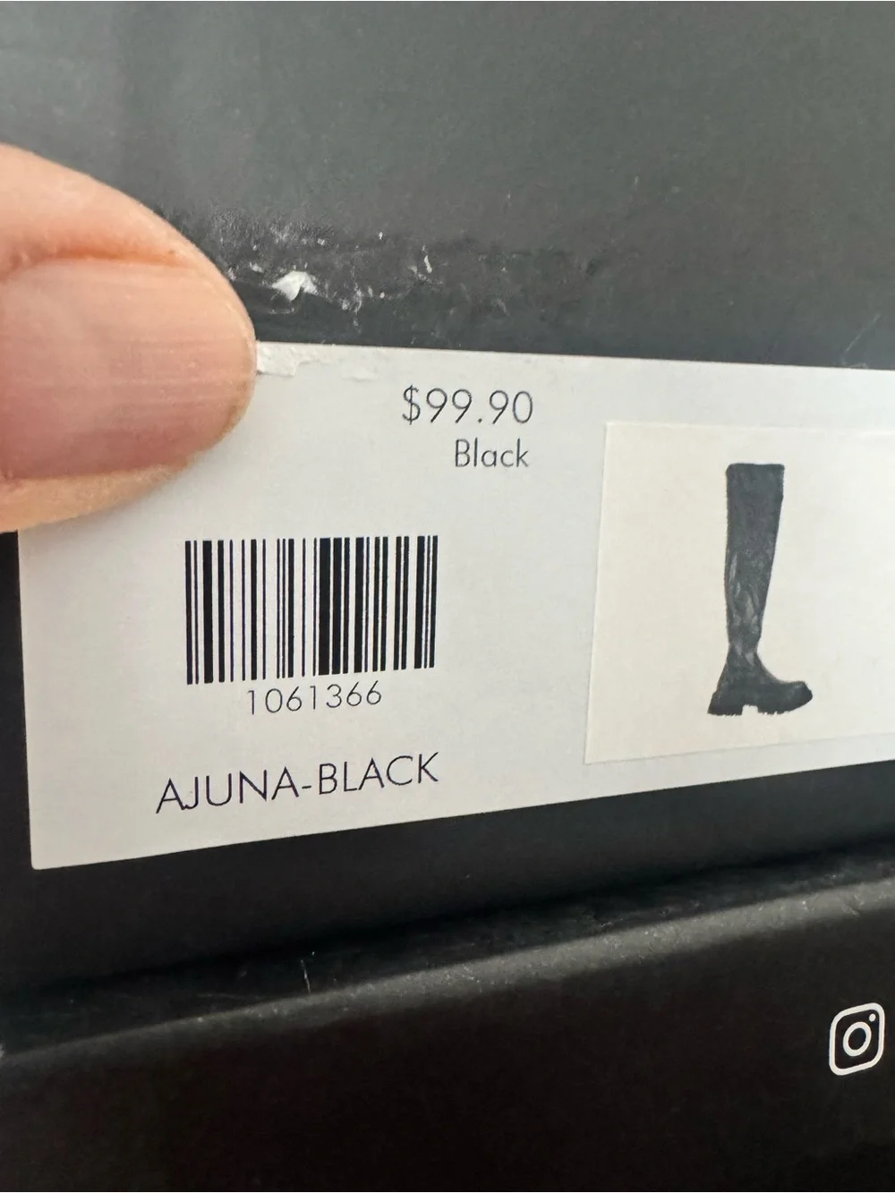 AZALEA WANG Ajuna Black Flat Thigh High Stretch PU Boots NIB